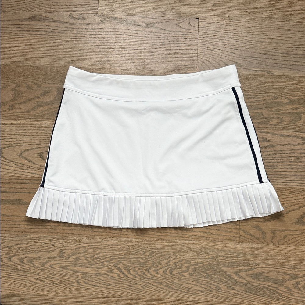 White Pleated Women's Tennis Skirt